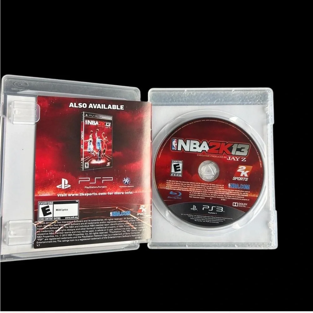 NBA 2K13 Sony Playstation 3 2012 - Executive Produced by JAY Z